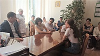 Владимир Волков встретился с врачами и пациентами третьей поликлиники Люберецкой областной больницы