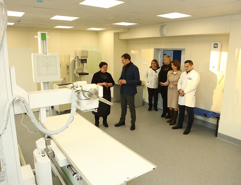 В поликлиниках Люберецкой областной больницы открылись новые рентген-кабинеты 