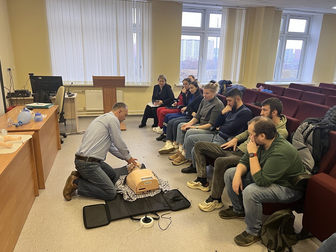 В Люберецкой областной больнице проводится обучение фельдшеров отделения неотложной медицинской помощи