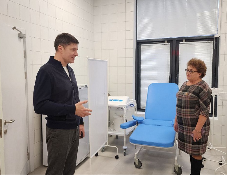 Строительство детской поликлиники завершилось в новом микрорайоне по ул. Летчика Ларюшина в Люберцах. 