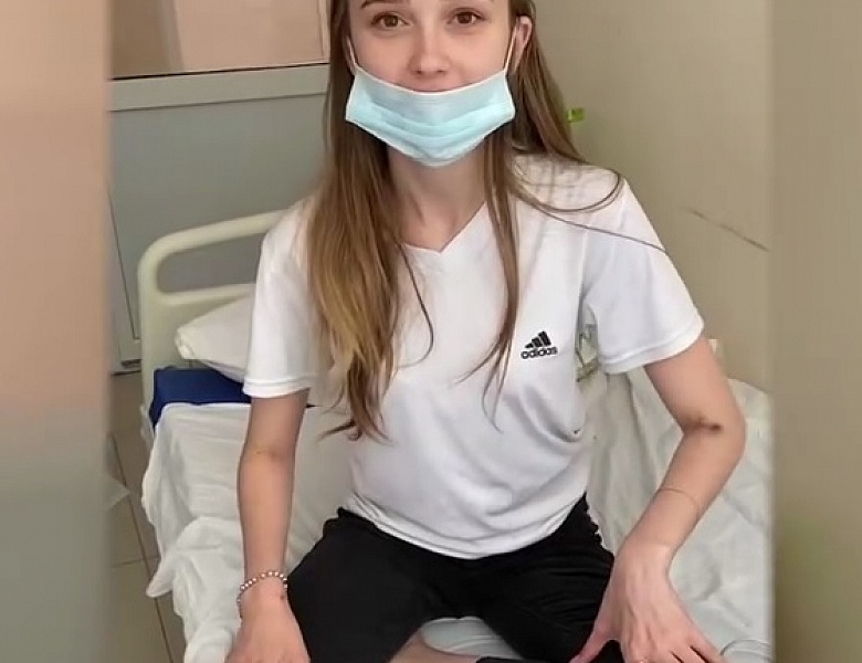 20-ти летняя пациентка Инфекционного  стационара в п. Красково поступила с поражением легких 65%